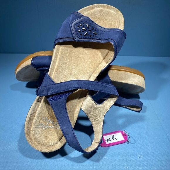 Dansko Blythe Leather Milled Nubuck Casual Embellished - Picture 1 of 8